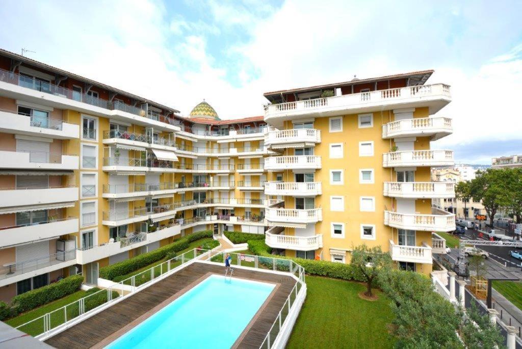 شقة Palais Des Domes Piscine Et Parking نيس المظهر الخارجي الصورة